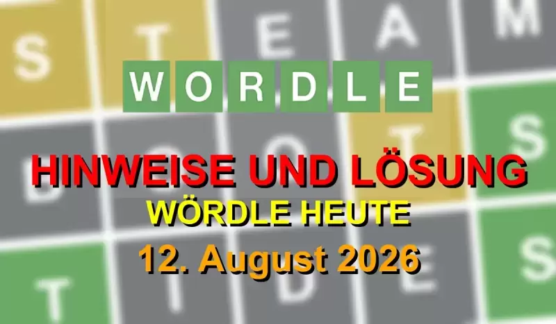 Wordle Lösung heute (12.08.2026) – Deutschland & Österreich